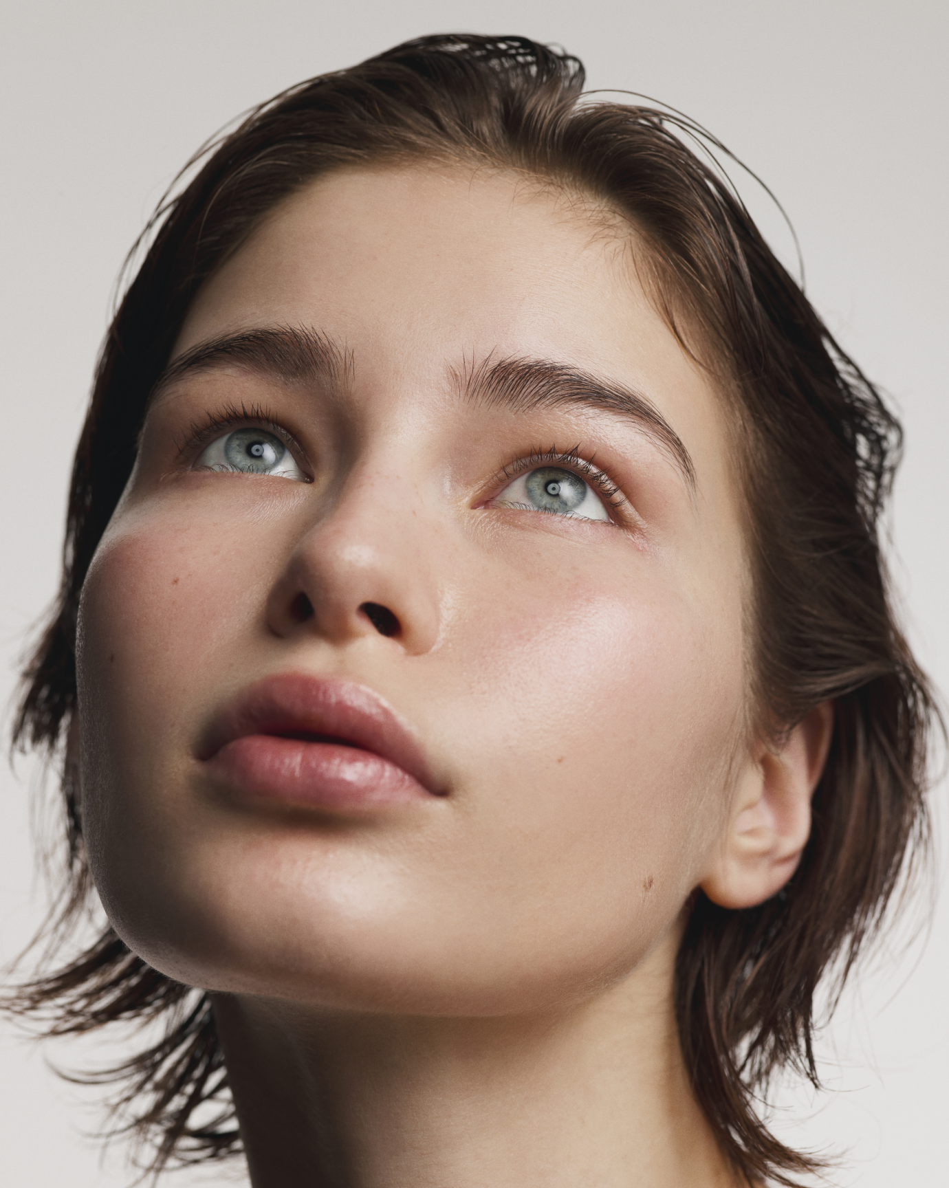 THOME G-Peel Program — peel treatment applied to skin close-up