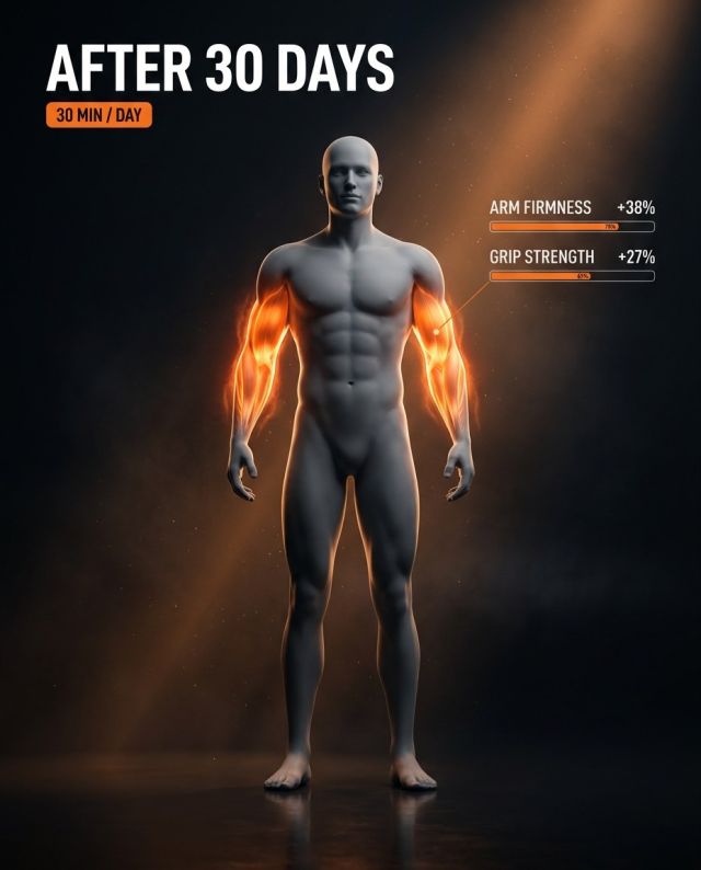Core strength +42% after 30 days